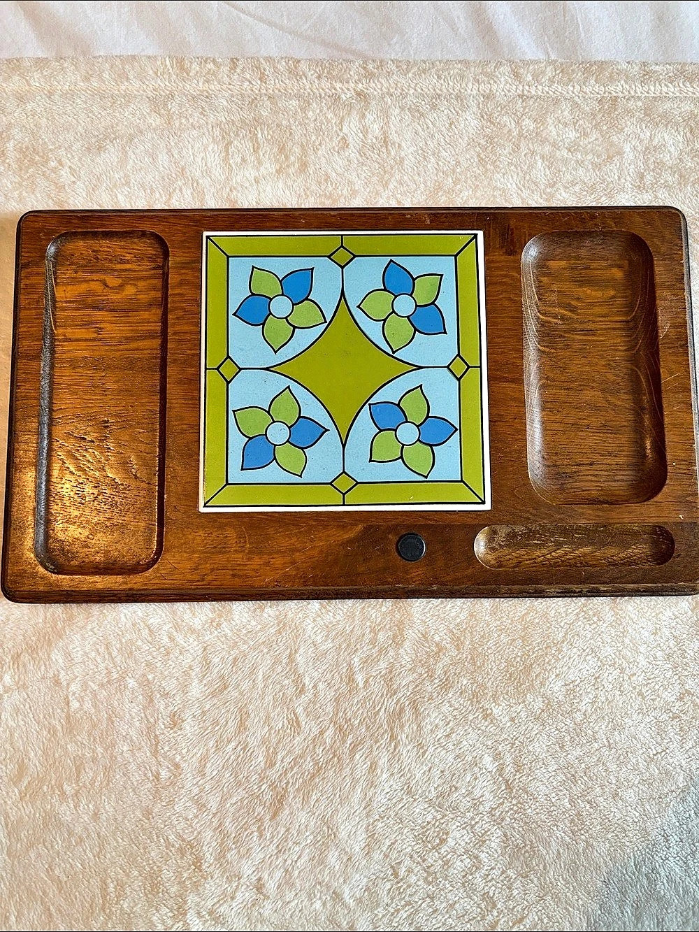 Mid Century Wooden Cheese Tray45